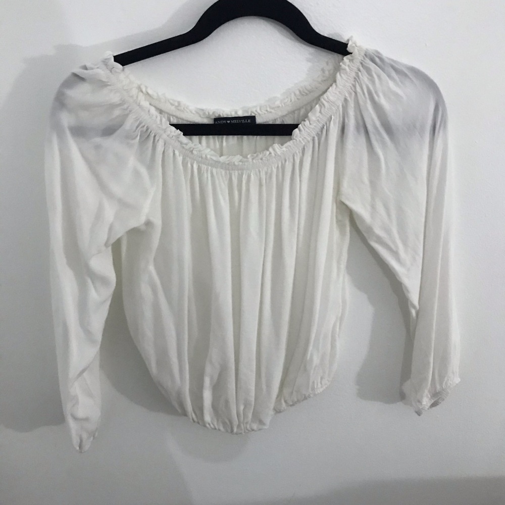 Brandy off the shoulder top